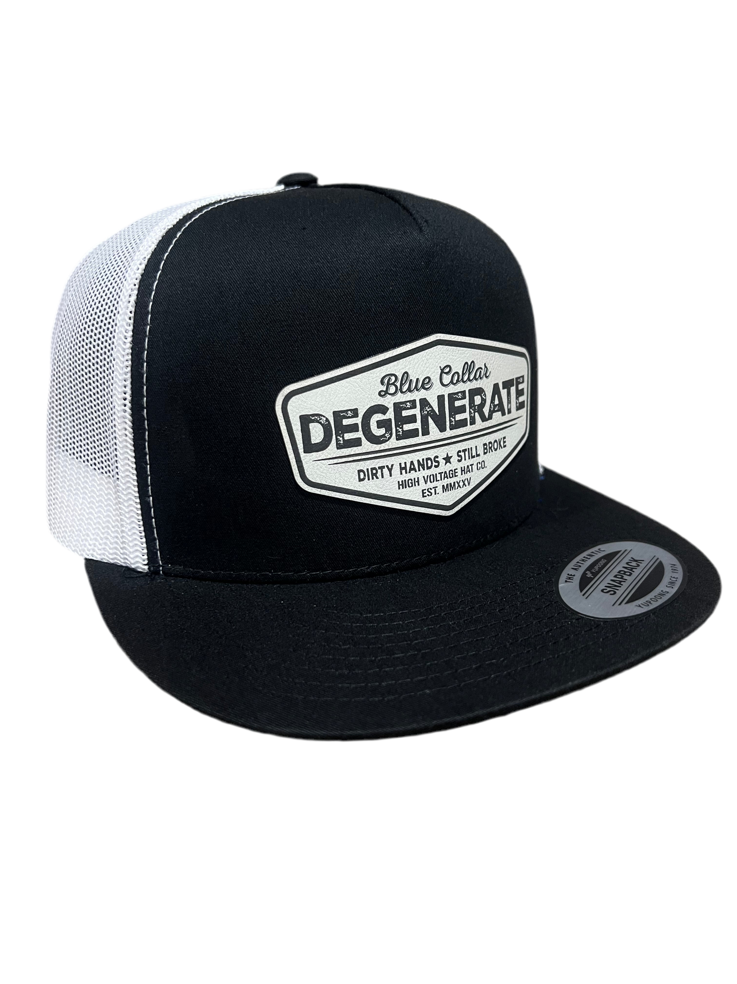 Blue Collar Degenerate (White)